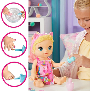 عروسک بیبی الایو مدل Baby Alive Glam Spa Baby -اسباب بازی